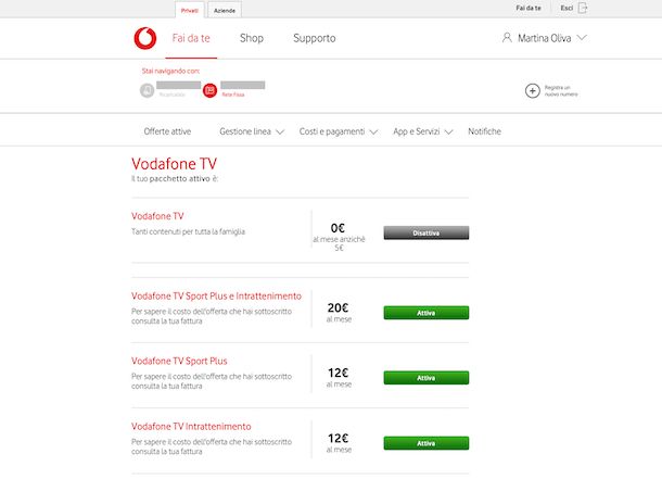 Vodafone TV Fai da te