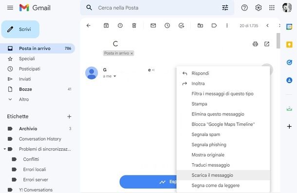 Gmail browser
