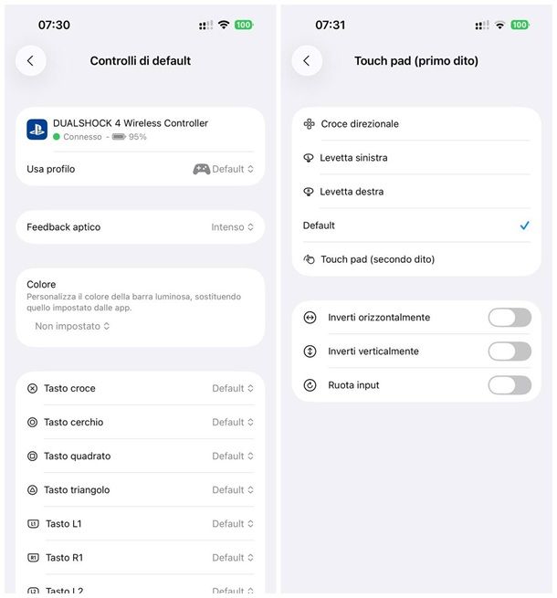 Come collegare il joystick PS4 al telefono