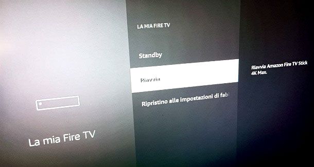 Come riavviare Amazon Fire TV Stick 4K Max