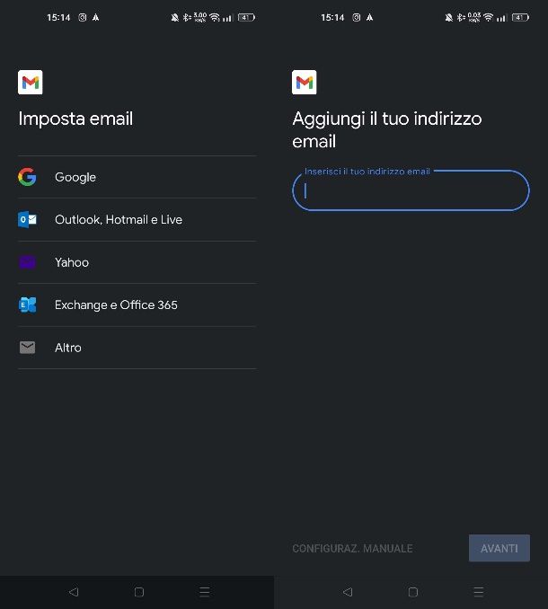 Come leggere mail Tin.it su Android