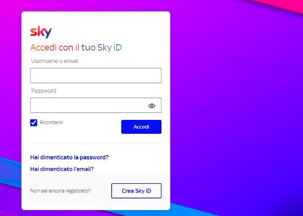 Disdetta abbonamento Sky online
