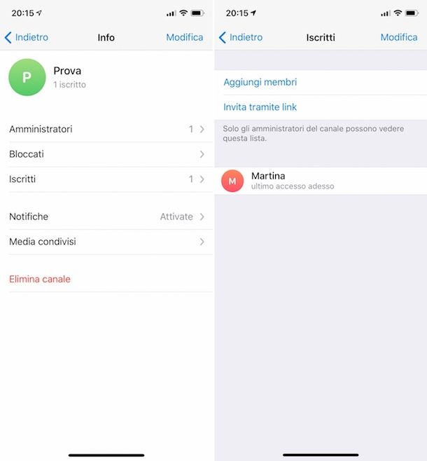 Come trovare canali Telegram Salvatore Aranzulla