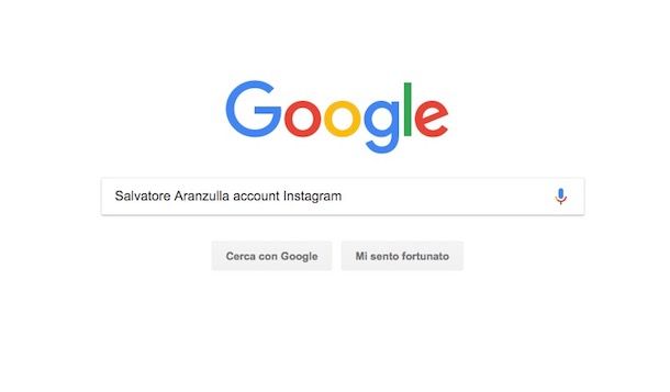 Come cercare persone su Instagram senza essere iscritti tramite Google