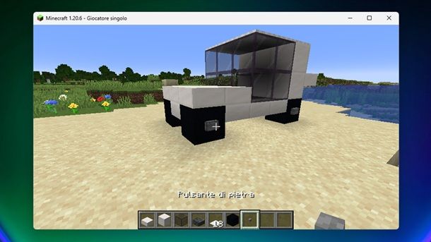 Ruote auto Minecraft senza mod