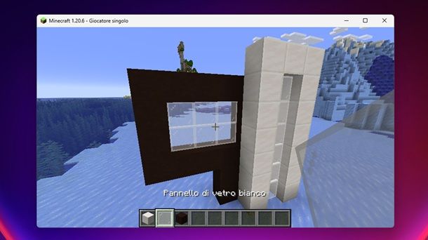 C estensione struttura Minecraft