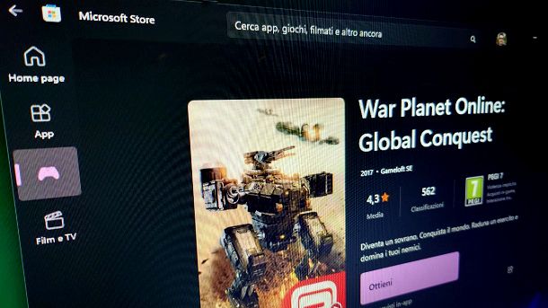 Giochi di guerra gratis per PC Microsoft Store