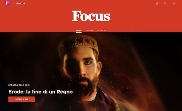 Come rivedere i programmi di Focus