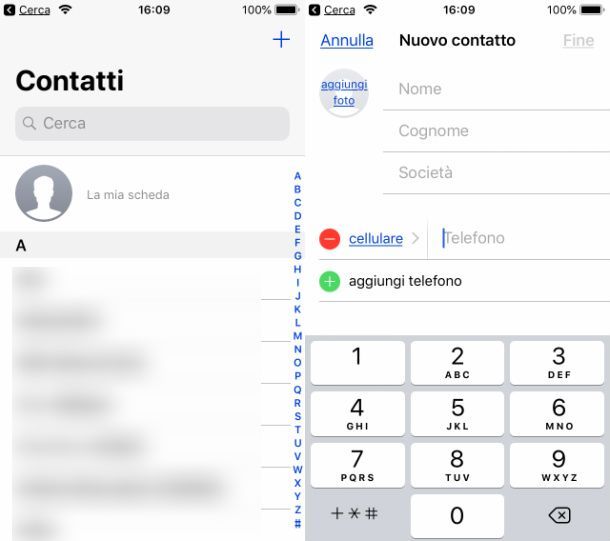 rubrica telefonica italia
