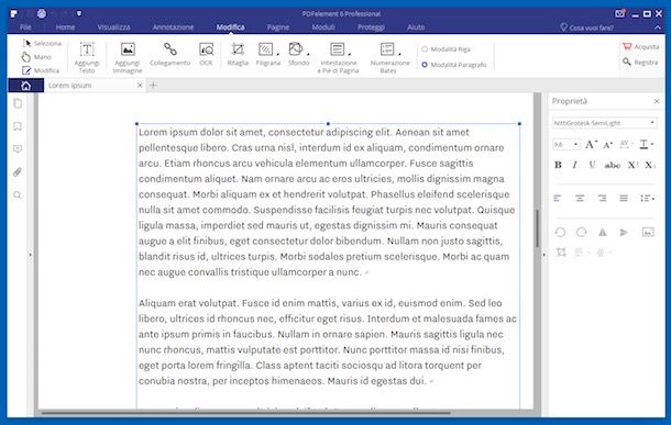 Come modificare PDF in Word