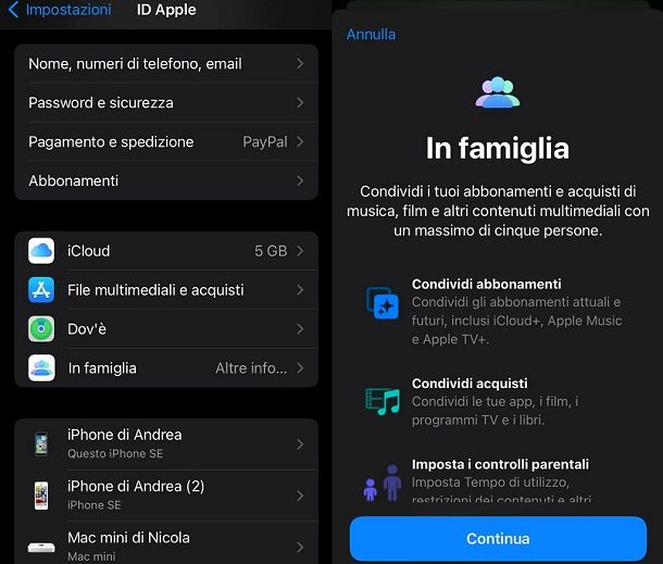 Come condividere un'app 