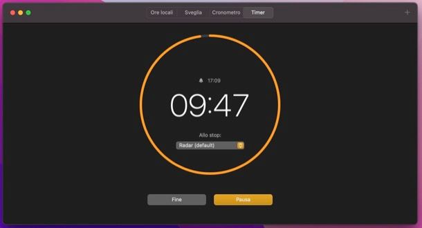 Timer di Apple