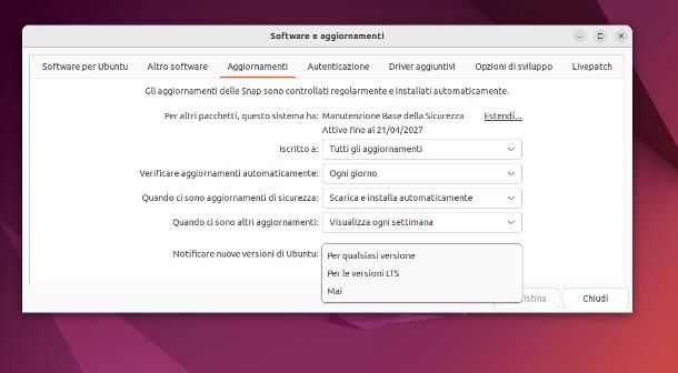 Come aggiornare Ubuntu alla versione successiva