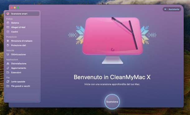 CleanMyMac X: ottimizzazione completa del Mac