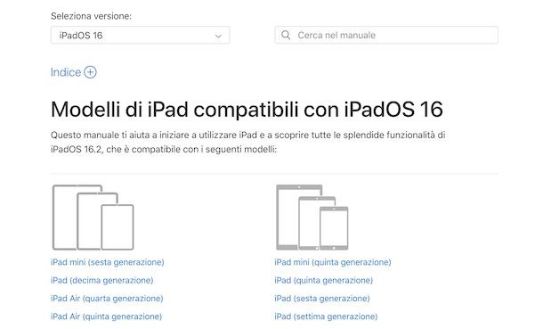 iPad compatibili