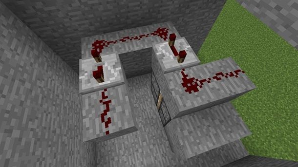 Redstone alto Minecraft