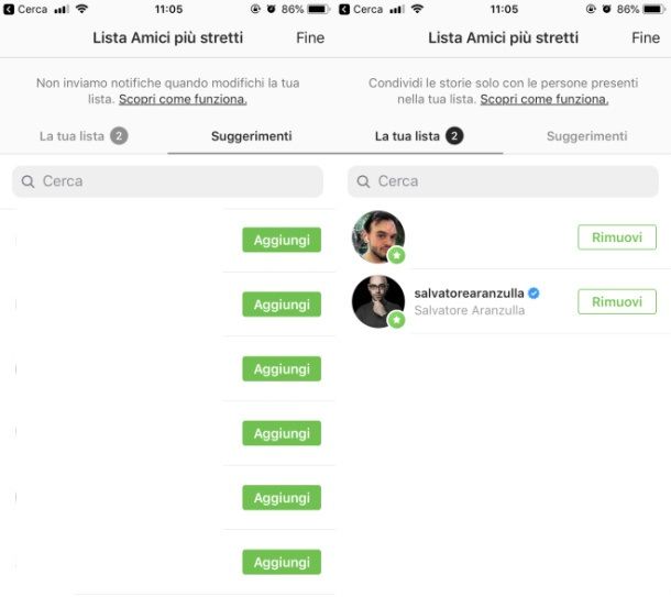Come nascondere le storie su Instagram a tutti