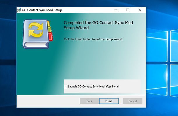 GO Contact Sync Mod