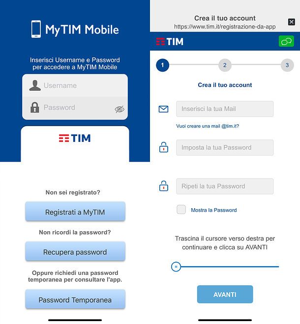 App MyTIM Mobile