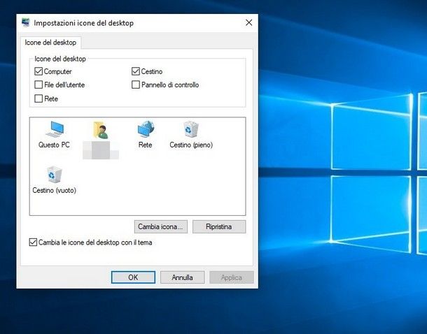 Come personalizzare Windows 10