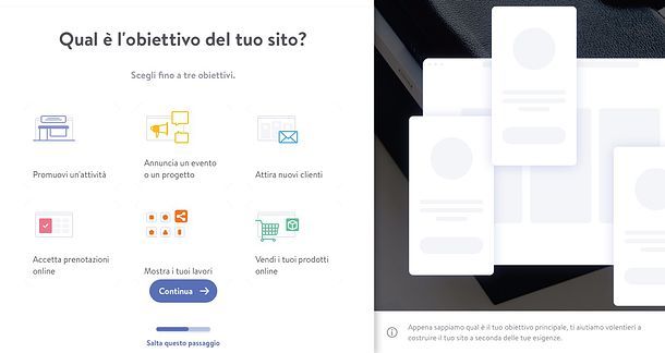 Come creare un sito Web con Jimdo