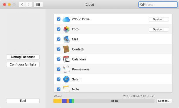 Come salvare contatti iPhone su Mac