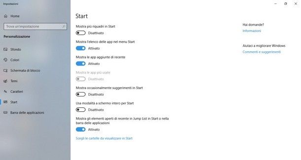 Come personalizzare Windows 10