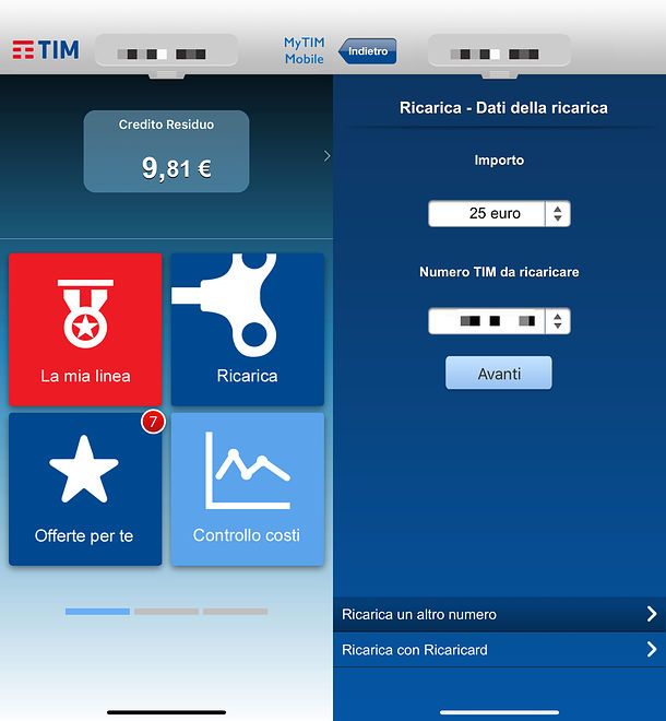 App MyTIM Mobile