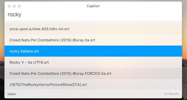 Come scaricare sottotitoli con Caption