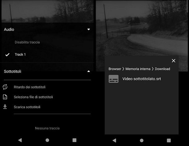 Come inserire i sottotitoli in un video Android