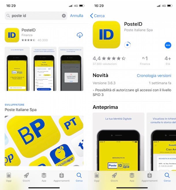 Come scaricare app PosteID