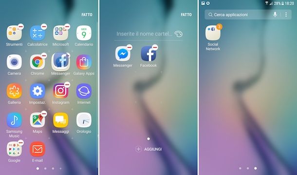 Come creare una cartella su Samsung | Salvatore Aranzulla