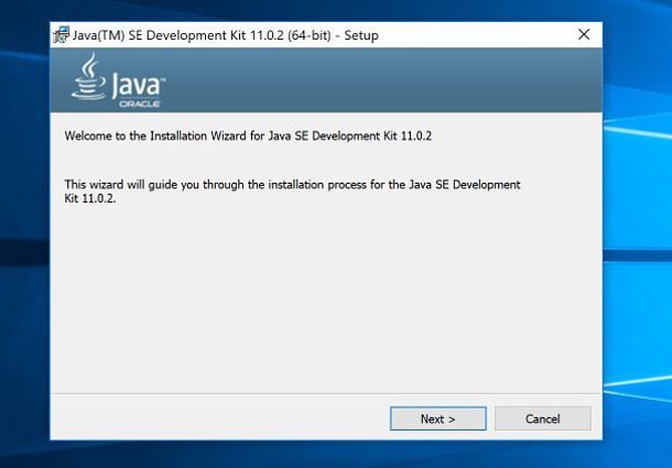 Come installare JDK su Windows