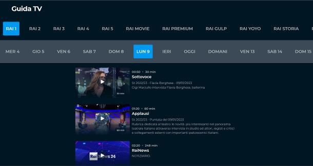 Come vedere un programma perso in TV: siti e app delle emittenti