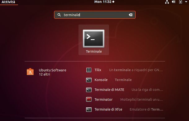 Terminale Ubuntu