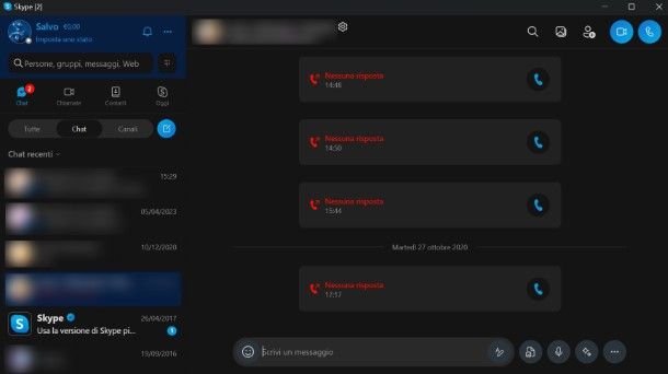 Come videochiamare con Skype da computer