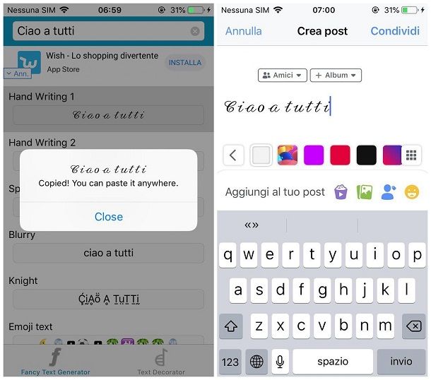 Come Scrivere In Corsivo Su Iphone Salvatore Aranzulla