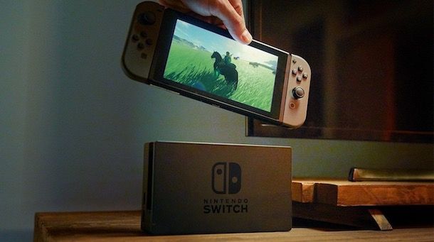 Come collegare la Switch alla TV