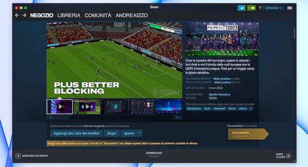 Football Manager Steam