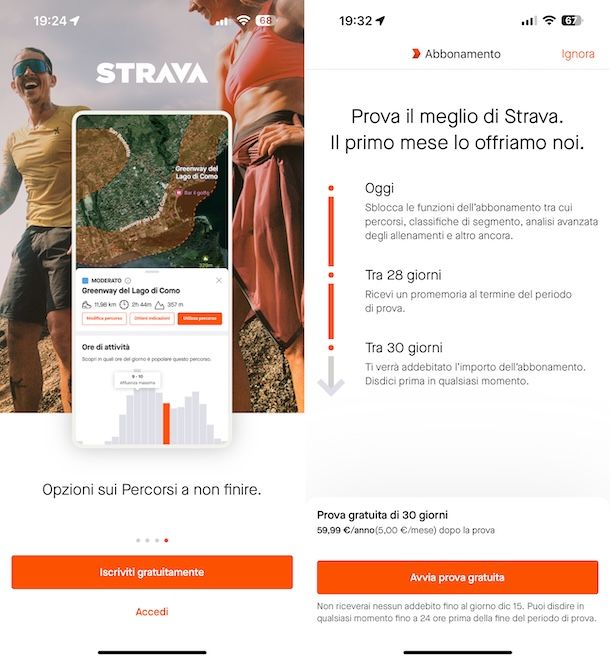 Strava app