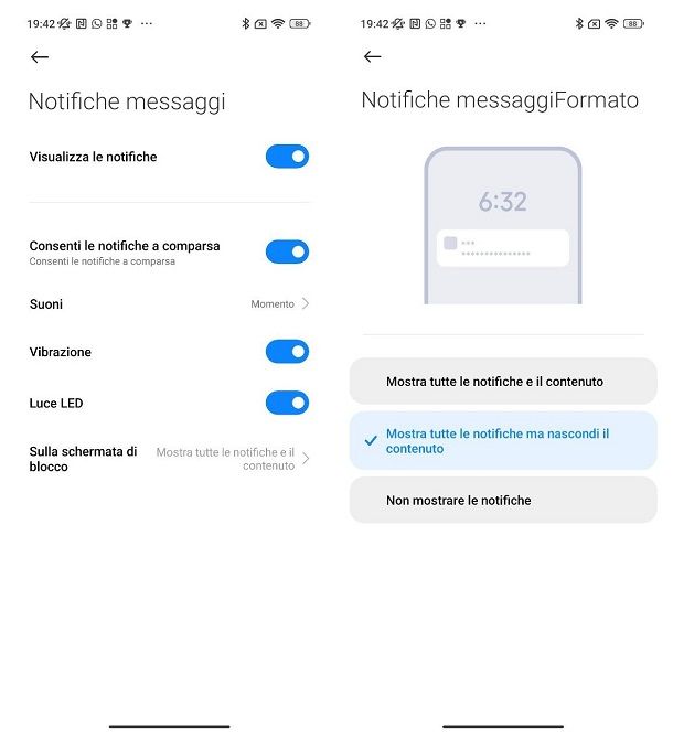 Come togliere anteprima messaggi WhatsApp: Android