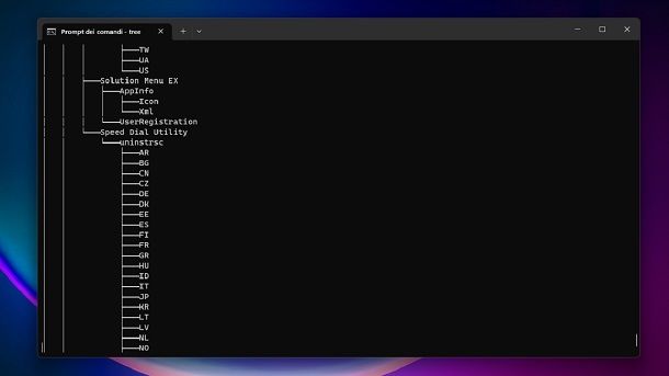 Comandi principali Prompt Windows 11