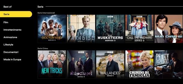 Siti per vedere serie TV gratis senza registrazione