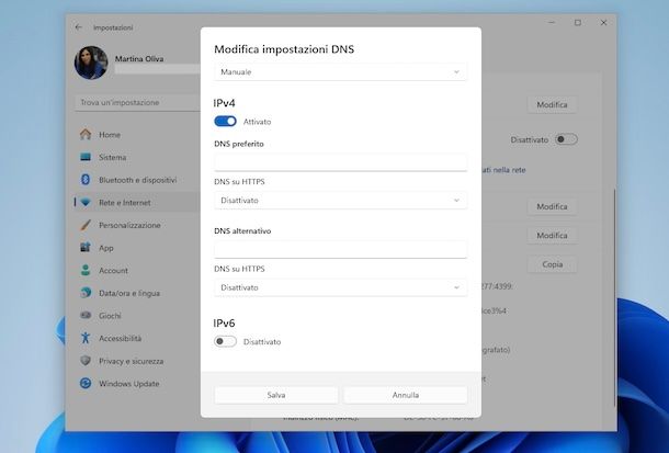 Windows 11 DNS