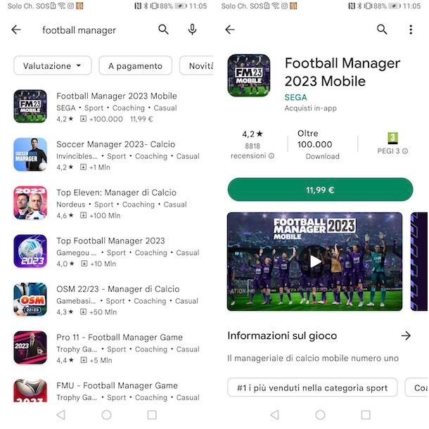 Football Manager Android