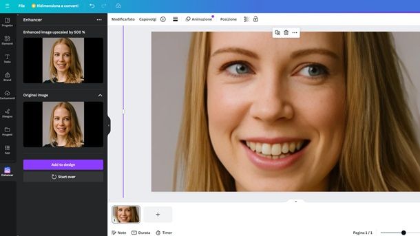Altre soluzioni per migliorare le foto mosse online Canva