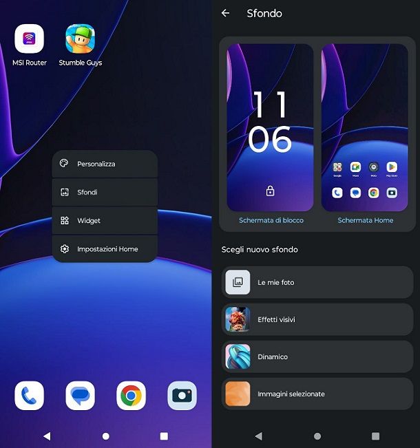 Soluzioni integrate sfondi cellulare