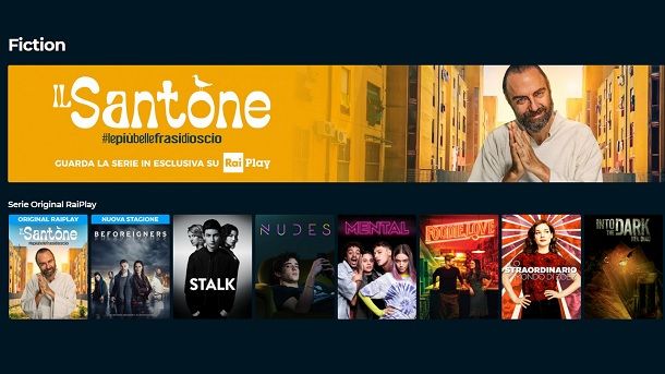 Come guardare serie TV in streaming gratis RaiPlay