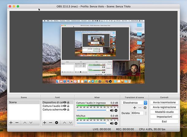 Altri strumenti per fare uno screenshot video su Mac