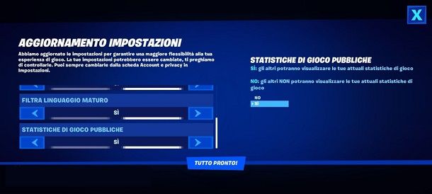 Come attivare cross platform Fortnite dispositivi mobili